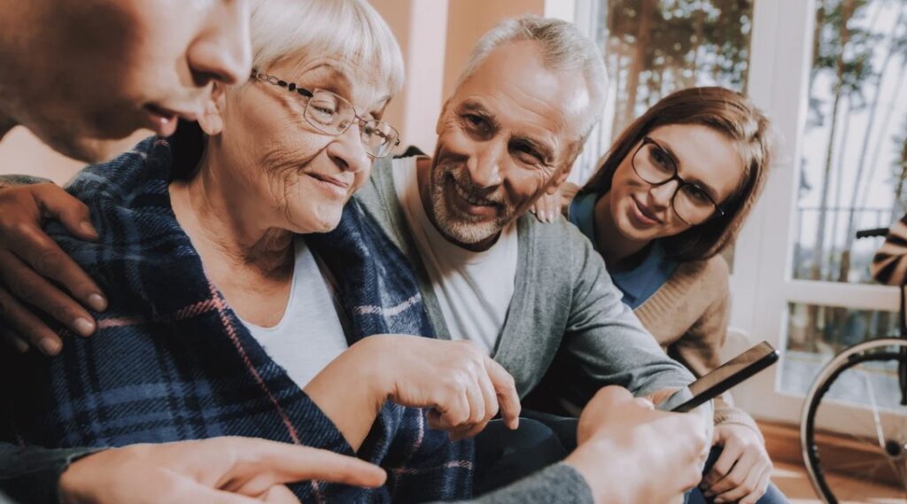 Sandwich Generation family balancing caregiving and financial responsibilities