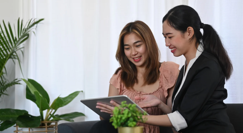 Family comparing term vs. permanent life insurance options for long-term financial protection