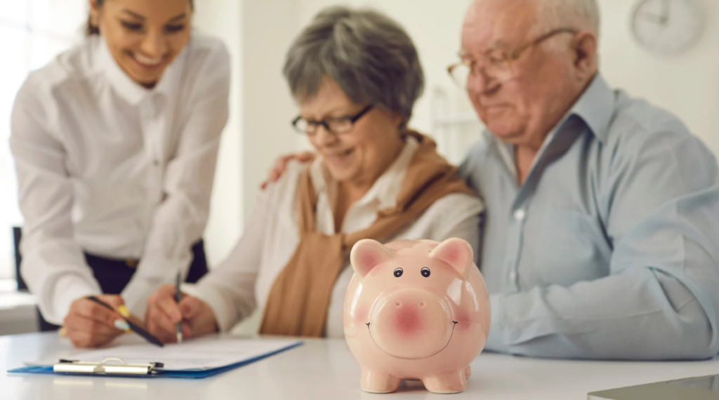 Retired couple exploring life insurance beyond protection for financial security and legacy planning